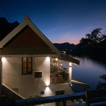Dokchampa River View Villa Nongkhiaw Dış mekan fotoğraf