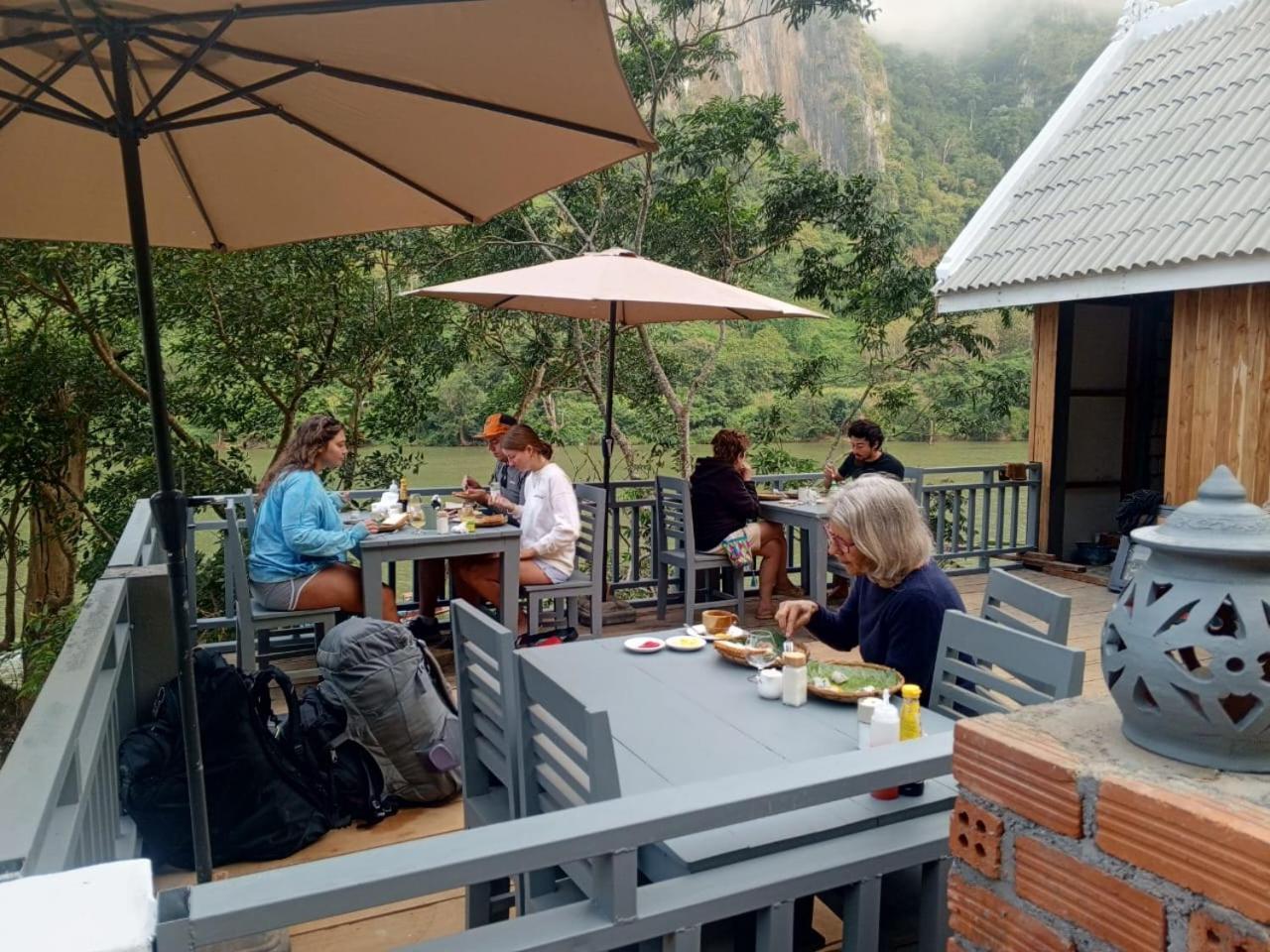 Dokchampa River View Villa Nongkhiaw Dış mekan fotoğraf