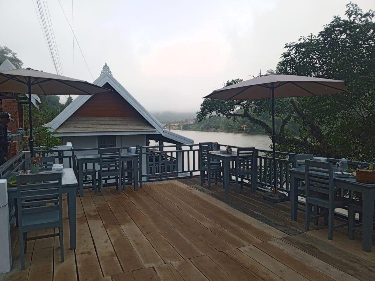 Dokchampa River View Villa Nongkhiaw Dış mekan fotoğraf