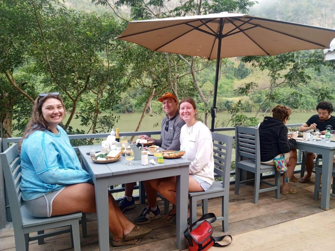Dokchampa River View Villa Nongkhiaw Dış mekan fotoğraf